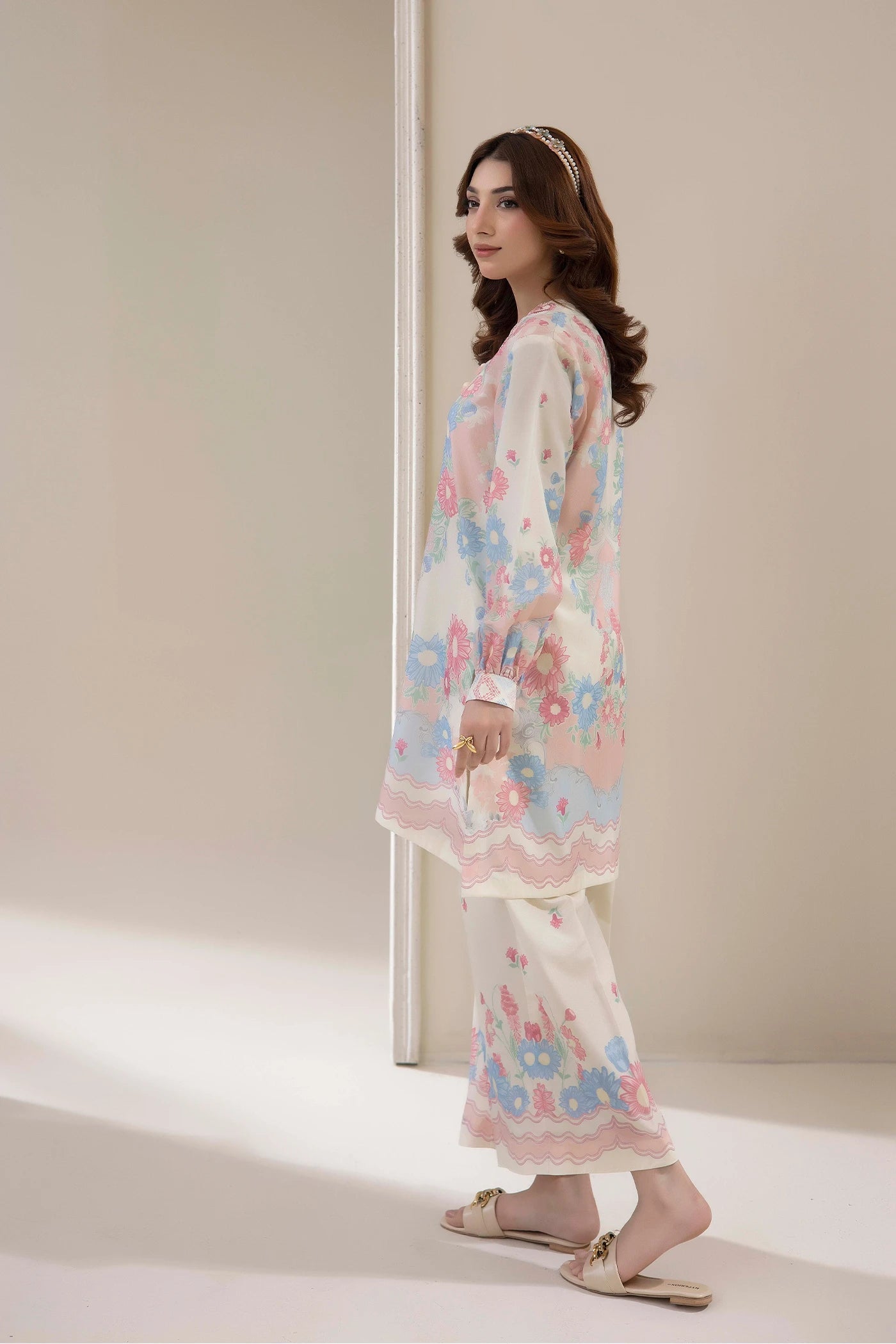 Adans Libas | Embrodiered Co Ord Sets | 4204 - by Libasekhas UK - Registered Vendor of : Adans Libas - 100% Original Designer Dress