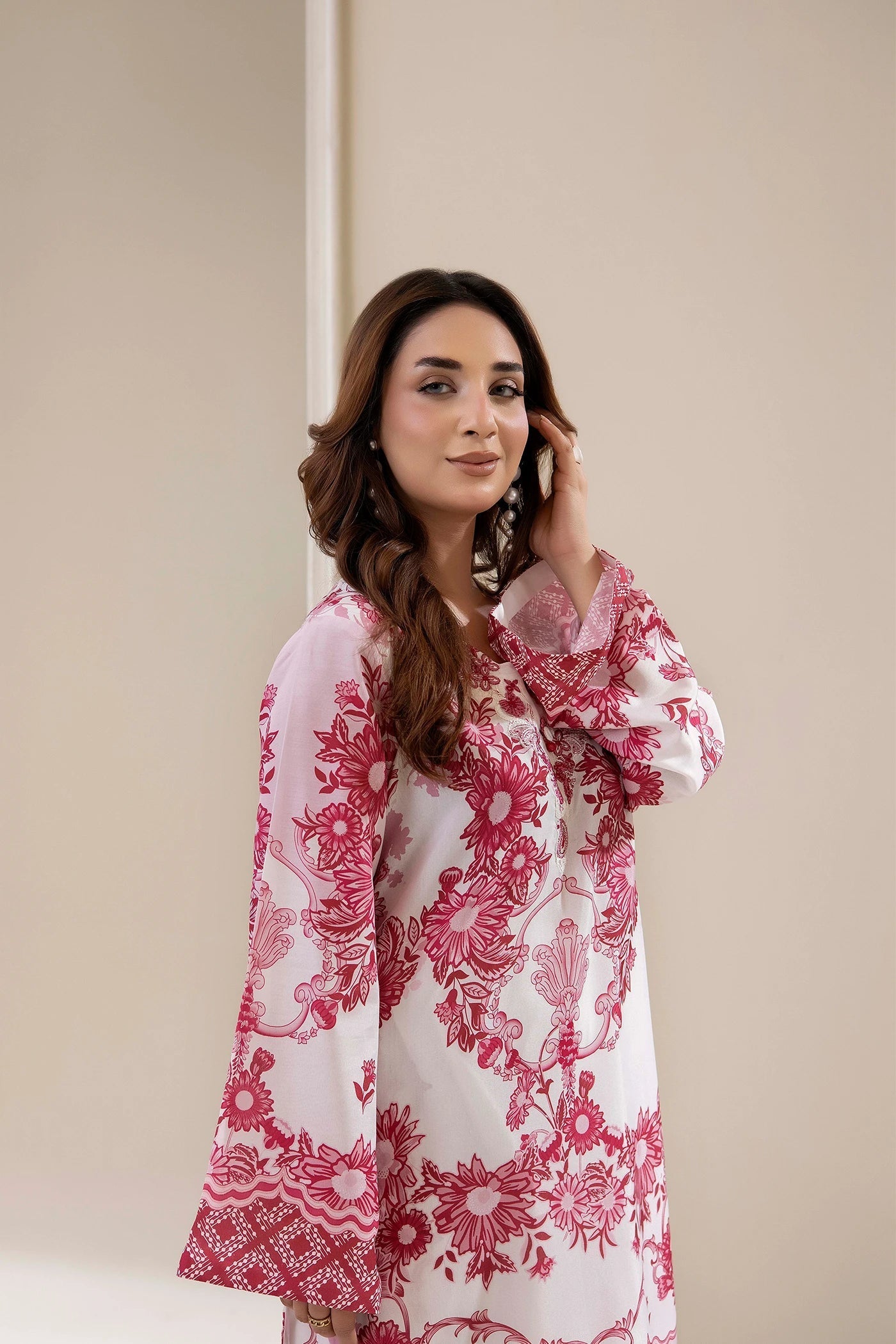 Adans Libas | Embrodiered Co Ord Sets | 4207 - by Libasekhas UK - Registered Vendor of : Adans Libas - 100% Original Designer Dress