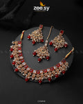 Prism Necklace - by - Libasekhas UK - Registered Vendor of : Zeesy - 100% Original Designer Dresss