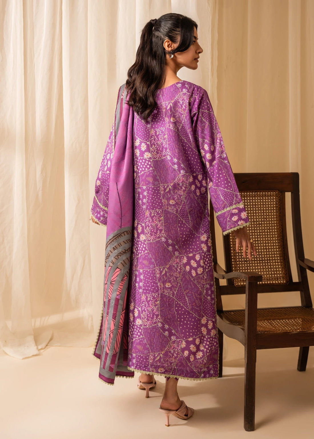 Nureh | Shades of Winter | SABRINA (AZ-02) - by - Libasekhas UK - Registered Vendor of : Nureh - 100% Original Designer Dresss