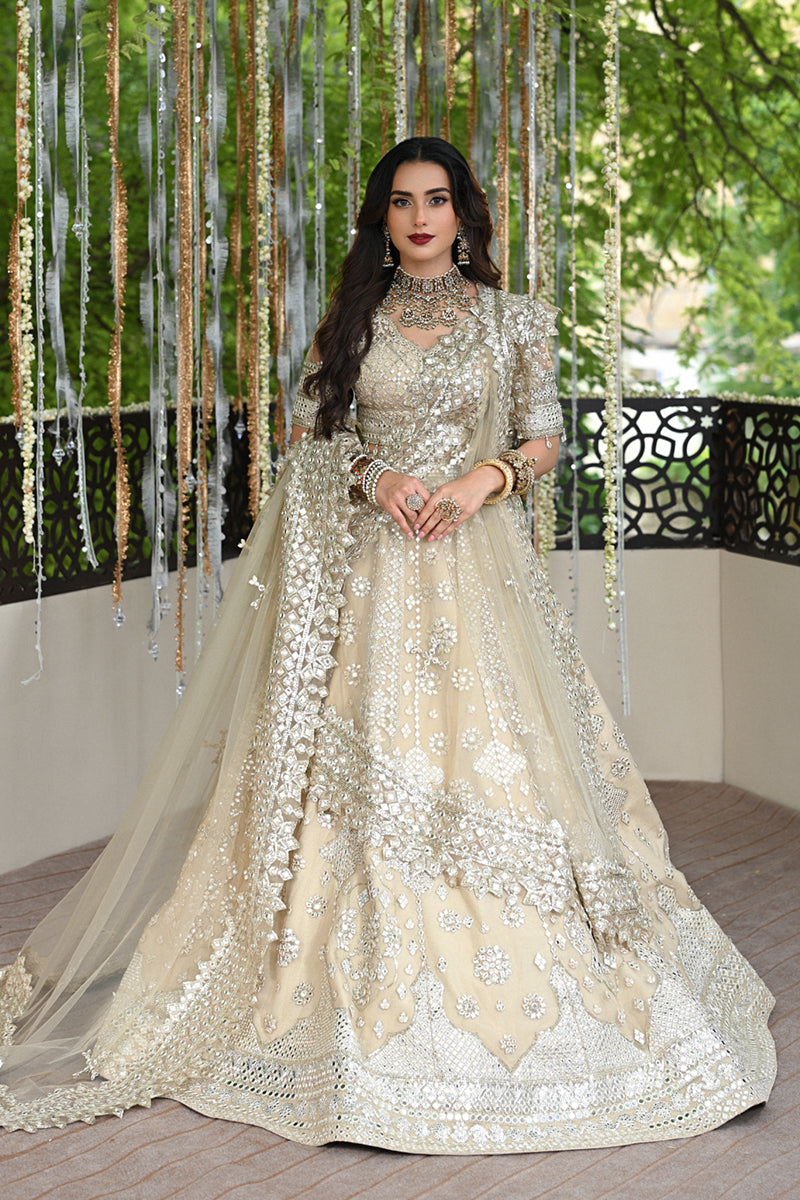 Qalamkar | Singhar Wedding Collection | RF-06 ROOP - by - Libasekhas UK - Registered Vendor of : Qalamkar - 100% Original Designer Dresss
