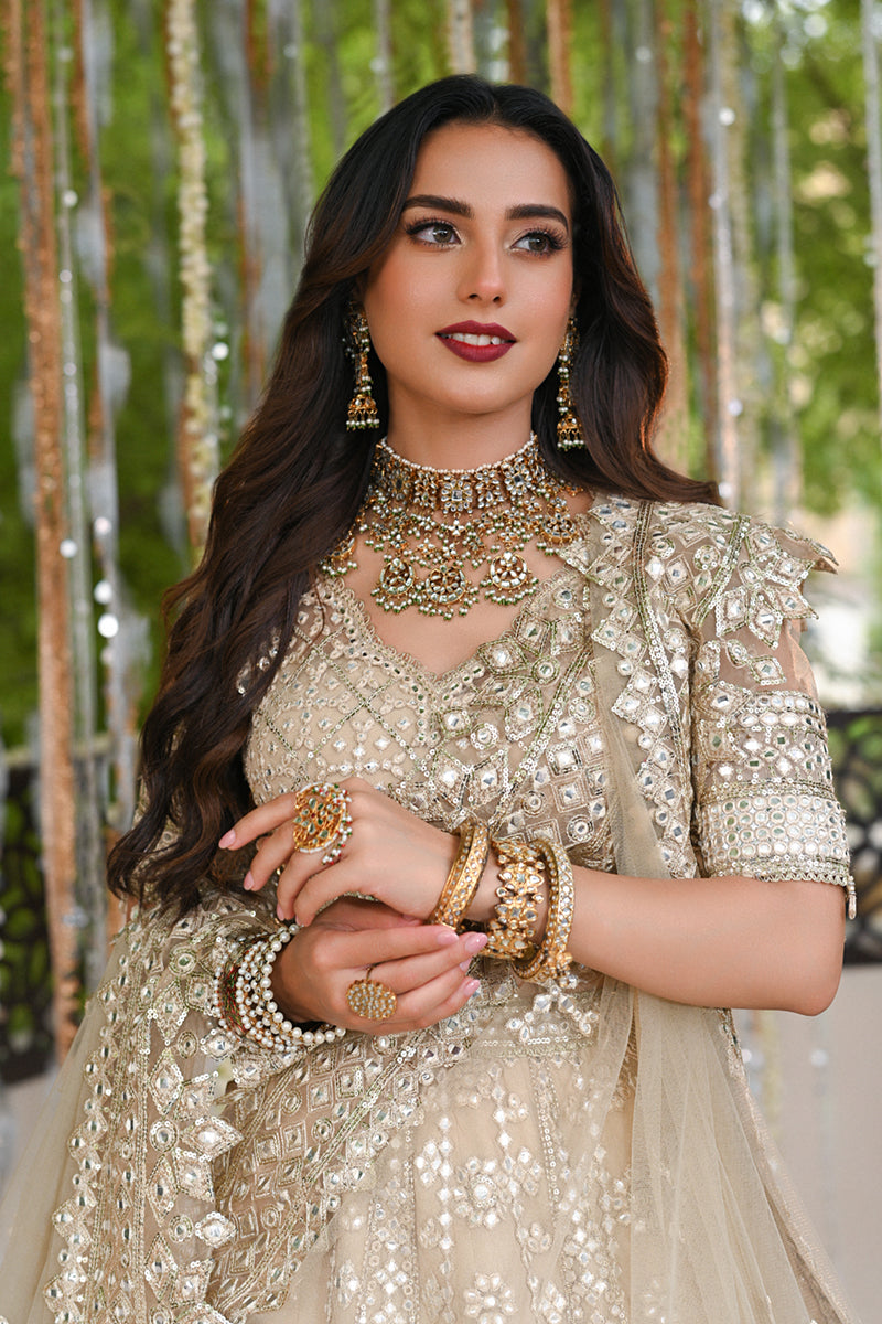 Qalamkar | Singhar Wedding Collection | RF-06 ROOP - by - Libasekhas UK - Registered Vendor of : Qalamkar - 100% Original Designer Dresss