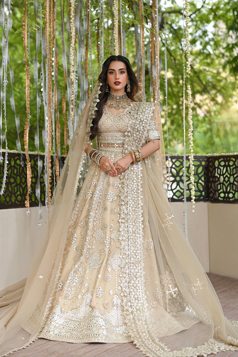Qalamkar | Singhar Wedding Collection | RF-06 ROOP - by - Libasekhas UK - Registered Vendor of : Qalamkar - 100% Original Designer Dresss