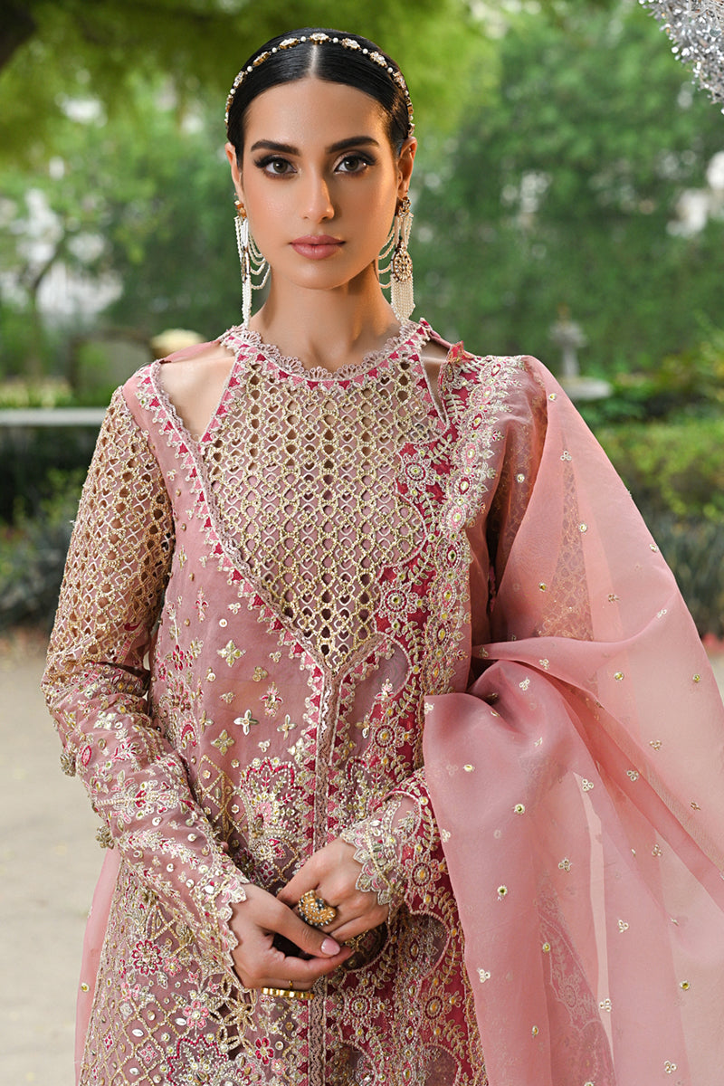 Qalamkar | Singhar Wedding Collection | RF-02 SALEHA - by - Libasekhas UK - Registered Vendor of : Qalamkar - 100% Original Designer Dresss