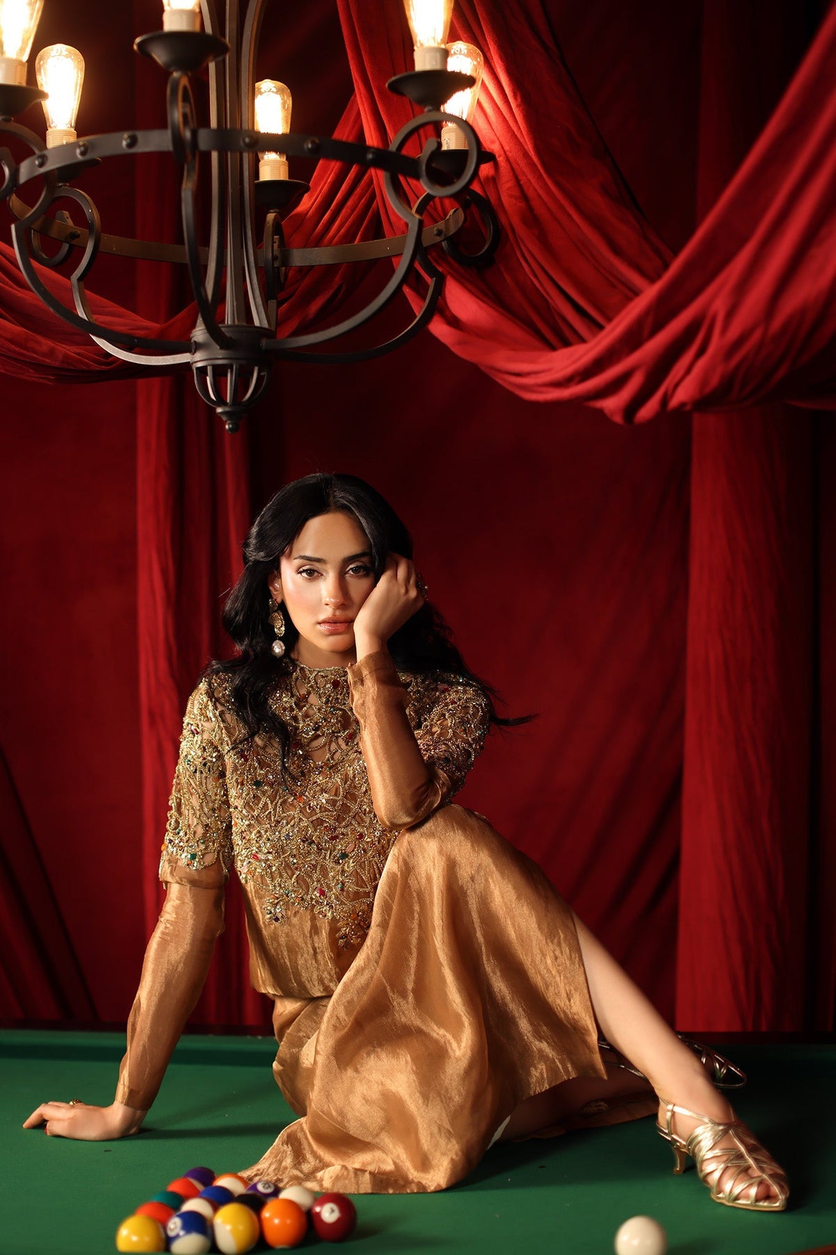 Musferah Saad | The Elite Club | Queen Midas - by Libasekhas UK - Registered Vendor of : Musferah Saad - 100% Original Designer Dress