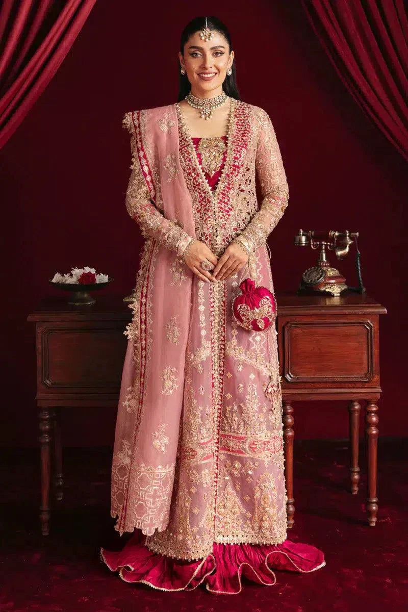 Qalamkar | Heer Ranjha 23 | HR-06 ARISHA - by - Libasekhas UK - Registered Vendor of : Qalamkar - 100% Original Designer Dresss