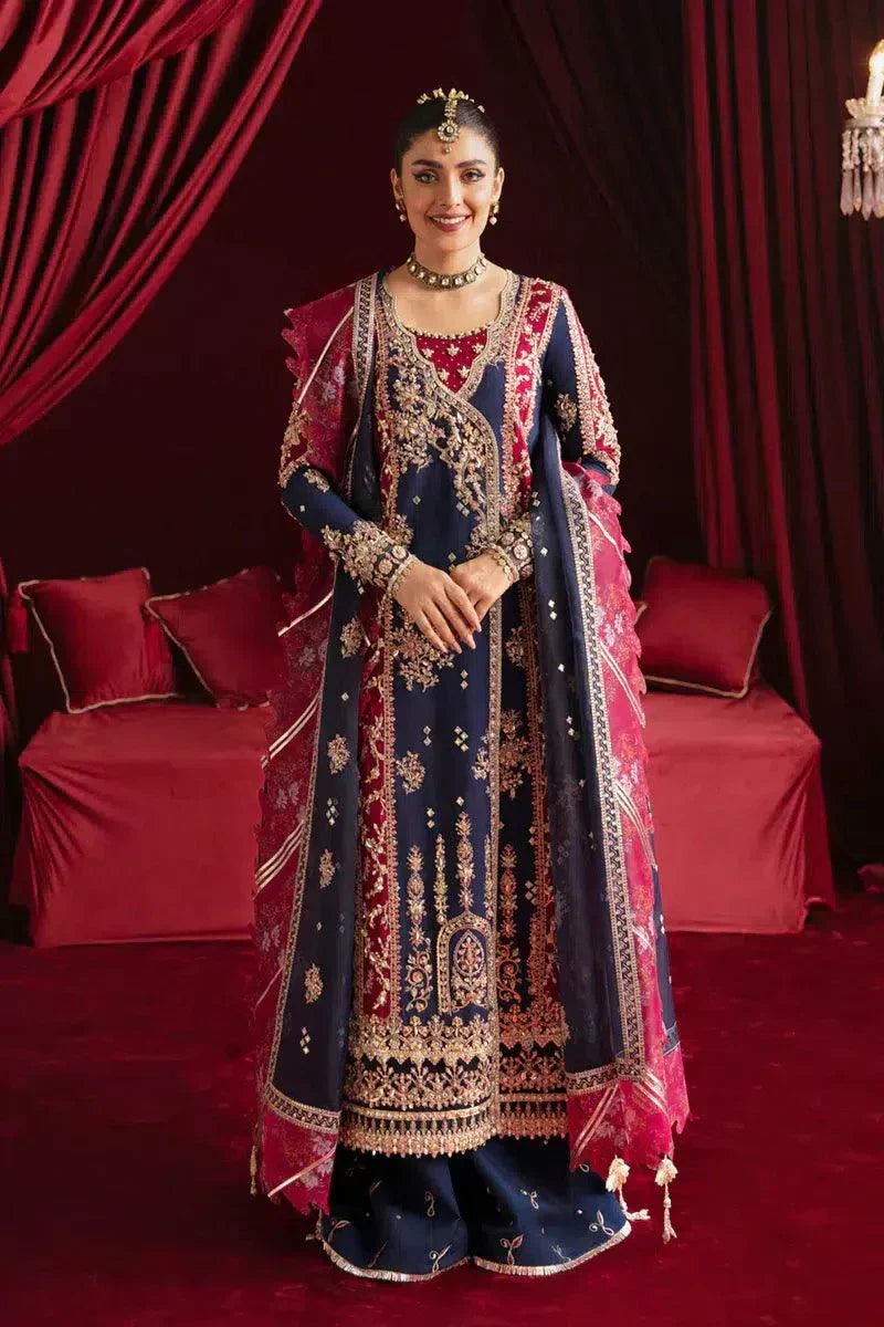 Qalamkar | Heer Ranjha 23 | HR-05 MEHARBANO - by - Libasekhas UK - Registered Vendor of : Qalamkar - 100% Original Designer Dresss