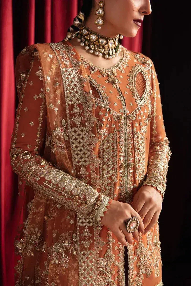 Qalamkar | Heer Ranjha 23 | HR-07 NOOR - by - Libasekhas UK - Registered Vendor of : Qalamkar - 100% Original Designer Dresss