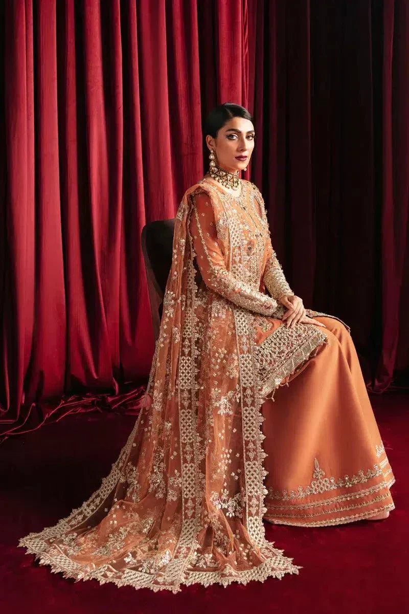 Qalamkar | Heer Ranjha 23 | HR-07 NOOR - by - Libasekhas UK - Registered Vendor of : Qalamkar - 100% Original Designer Dresss