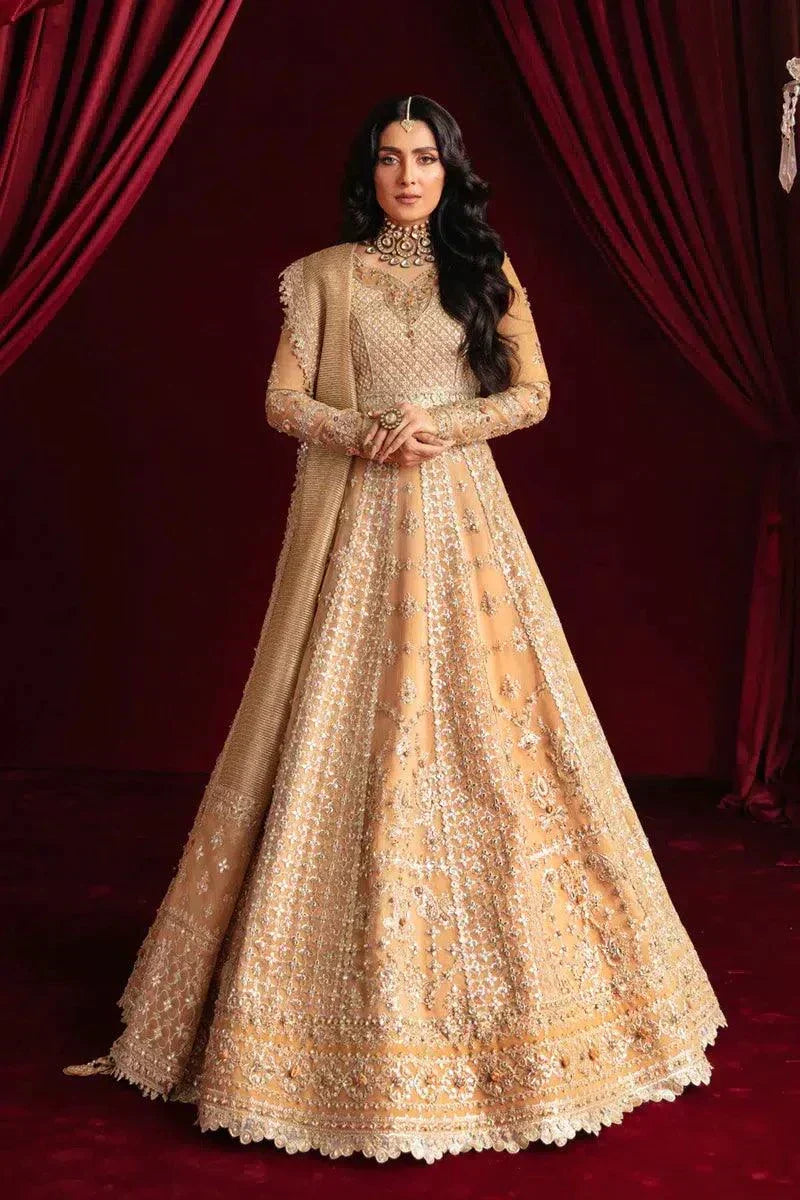 Qalamkar | Heer Ranjha 23 | HR-01 FARIYA - by - Libasekhas UK - Registered Vendor of : Qalamkar - 100% Original Designer Dresss