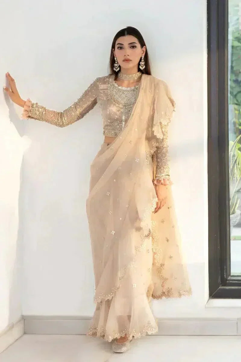 Qalamkar | Heer Ranjha 23 | HR-08 REENA - by - Libasekhas UK - Registered Vendor of : Qalamkar - 100% Original Designer Dresss