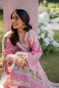 Qalamkar | Luxe Silk |   UA-07 TESSA - by - Libasekhas UK - Registered Vendor of : Qalamkar - 100% Original Designer Dresss
