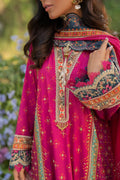 Qalamkar | Luxe Silk |  UA-01 ELIA - by - Libasekhas UK - Registered Vendor of : Qalamkar - 100% Original Designer Dresss
