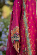 Qalamkar | Luxe Silk |  UA-01 ELIA - by - Libasekhas UK - Registered Vendor of : Qalamkar - 100% Original Designer Dresss