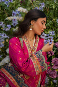 Qalamkar | Luxe Silk |  UA-01 ELIA - by - Libasekhas UK - Registered Vendor of : Qalamkar - 100% Original Designer Dresss