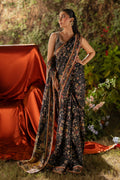 Qalamkar | Luxe Silk |   UA-04 AVA - by - Libasekhas UK - Registered Vendor of : Qalamkar - 100% Original Designer Dresss