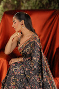 Qalamkar | Luxe Silk |   UA-04 AVA - by - Libasekhas UK - Registered Vendor of : Qalamkar - 100% Original Designer Dresss