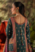 Qalamkar | Luxe Silk |  UA-02 NINA - by - Libasekhas UK - Registered Vendor of : Qalamkar - 100% Original Designer Dresss