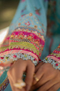 Qalamkar | Luxe Silk |   UA-06 SARA - by - Libasekhas UK - Registered Vendor of : Qalamkar - 100% Original Designer Dresss