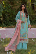 Qalamkar | Luxe Silk |   UA-06 SARA - by - Libasekhas UK - Registered Vendor of : Qalamkar - 100% Original Designer Dresss