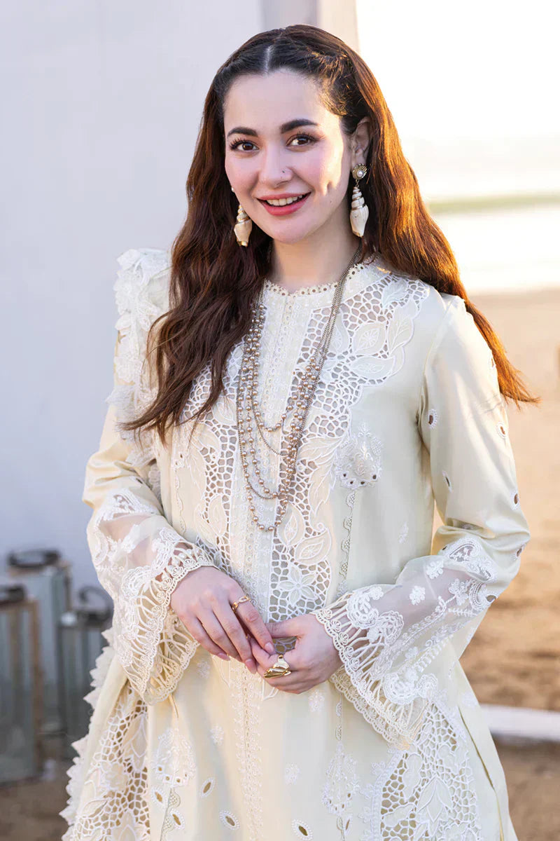 Qalamkar | Sahil Kinare Luxury Lawn | FP-01 JANA - by - Libasekhas UK - Registered Vendor of : Qalamkar - 100% Original Designer Dresss