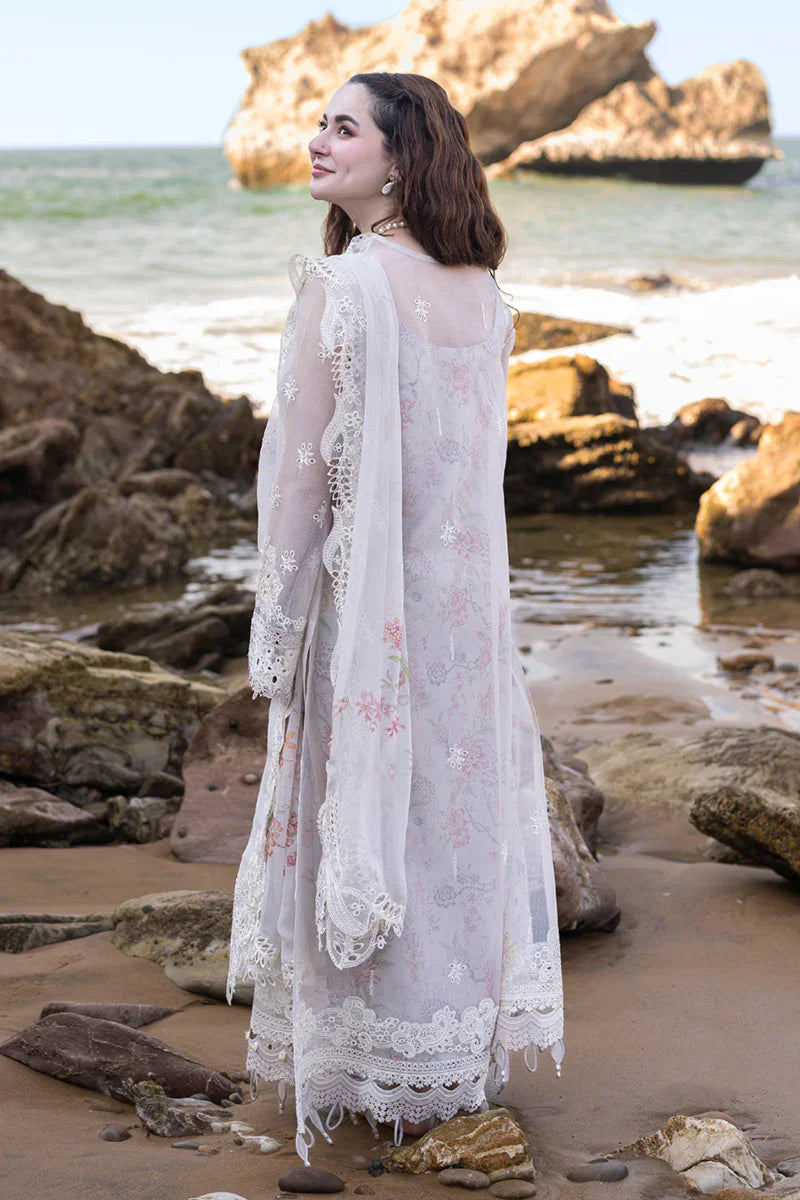 Qalamkar | Sahil Kinare Luxury Lawn | FP-11 EMIRA - by - Libasekhas UK - Registered Vendor of : Qalamkar - 100% Original Designer Dresss