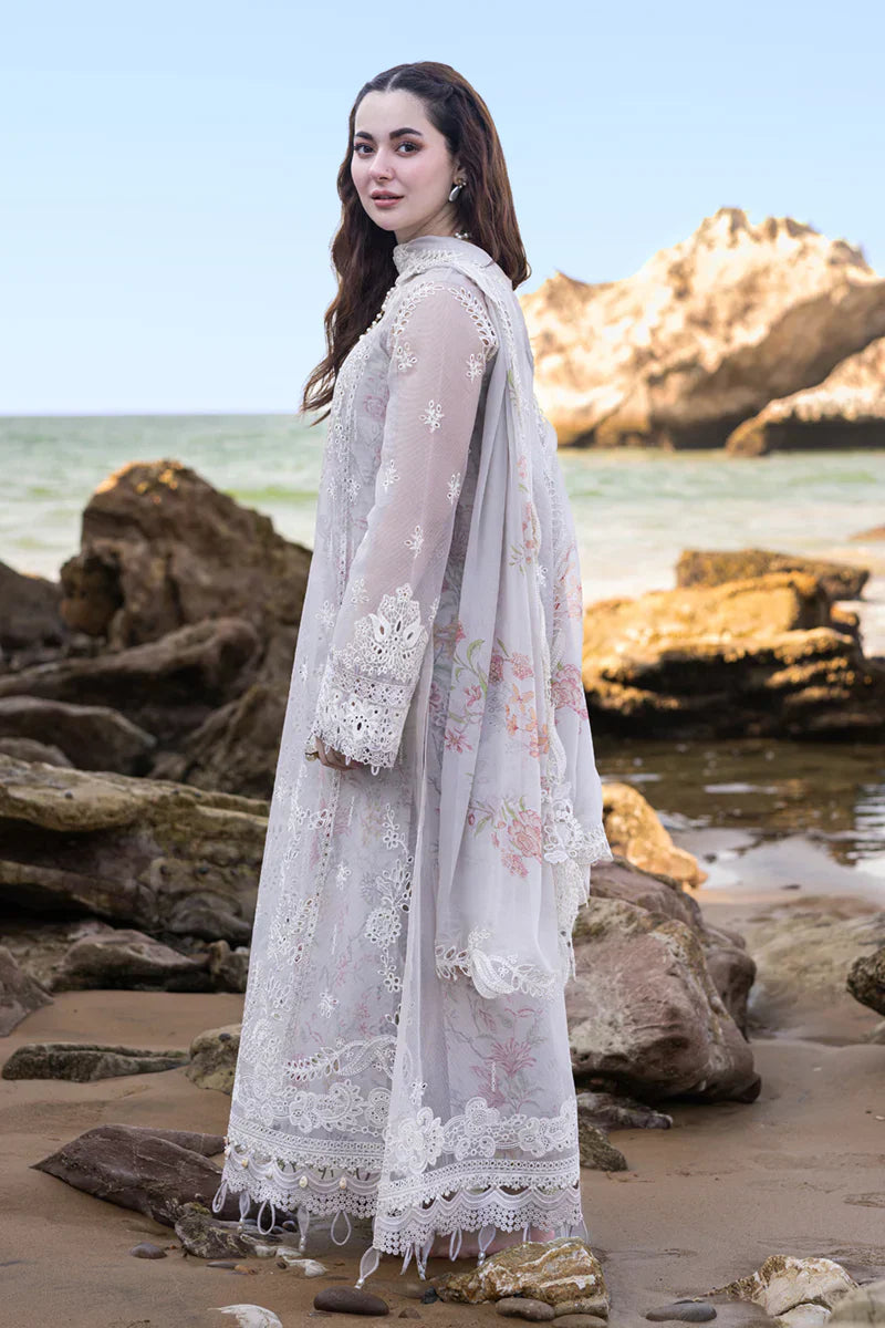 Qalamkar | Sahil Kinare Luxury Lawn | FP-11 EMIRA - by - Libasekhas UK - Registered Vendor of : Qalamkar - 100% Original Designer Dresss
