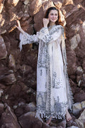 Qalamkar | Sahil Kinare Luxury Lawn | FP-02 FIZA - by - Libasekhas UK - Registered Vendor of : Qalamkar - 100% Original Designer Dresss