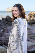 Qalamkar | Sahil Kinare Luxury Lawn | FP-02 FIZA - by - Libasekhas UK - Registered Vendor of : Qalamkar - 100% Original Designer Dresss