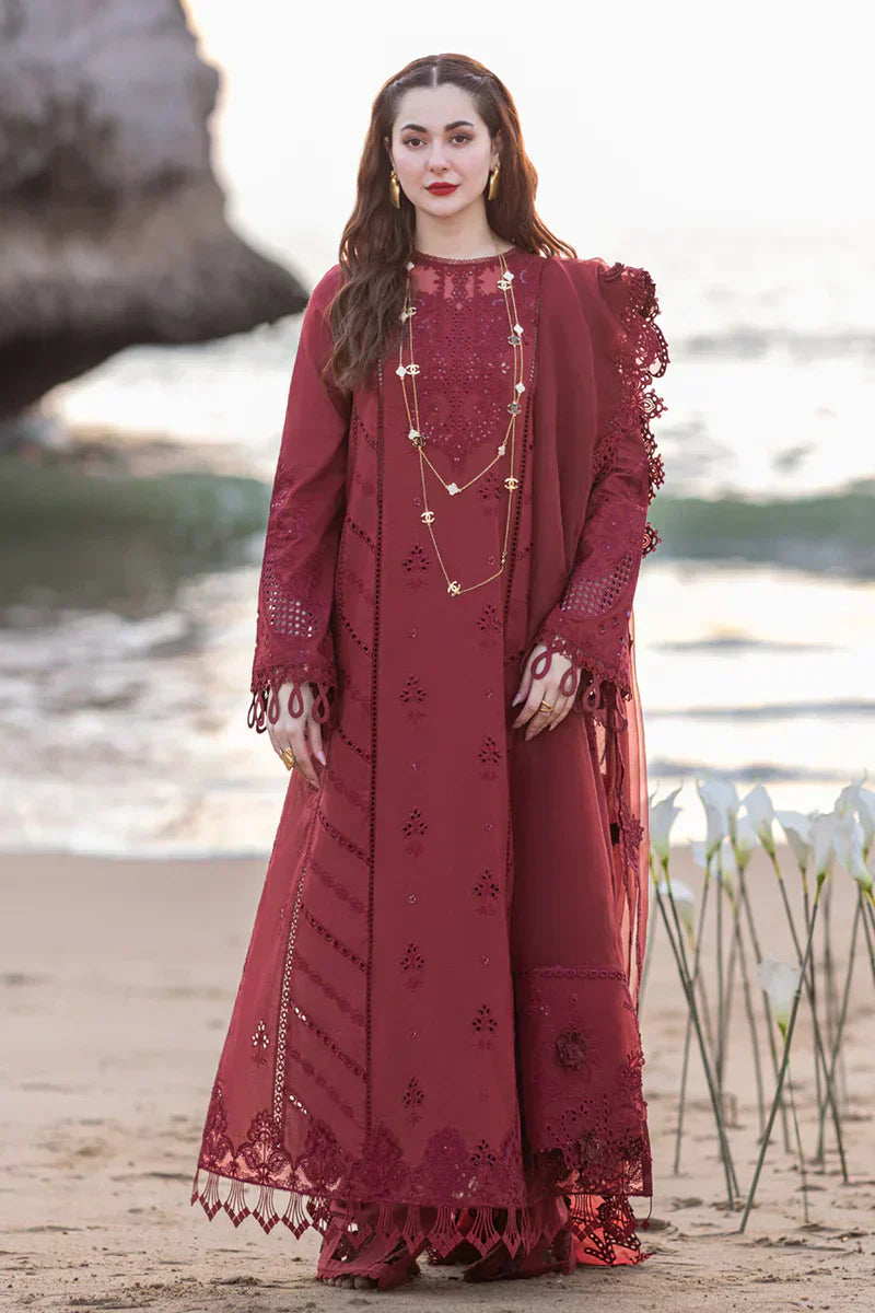 Qalamkar | Sahil Kinare Luxury Lawn | FP-07 AISHA - by - Libasekhas UK - Registered Vendor of : Qalamkar - 100% Original Designer Dresss