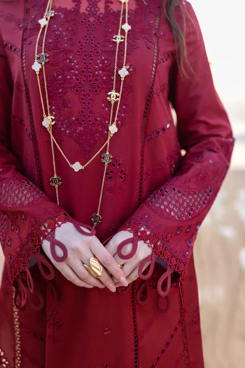 Qalamkar | Sahil Kinare Luxury Lawn | FP-07 AISHA - by - Libasekhas UK - Registered Vendor of : Qalamkar - 100% Original Designer Dresss