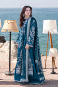 Qalamkar | Sahil Kinare Luxury Lawn | FP-16 KIRA - by - Libasekhas UK - Registered Vendor of : Qalamkar - 100% Original Designer Dresss
