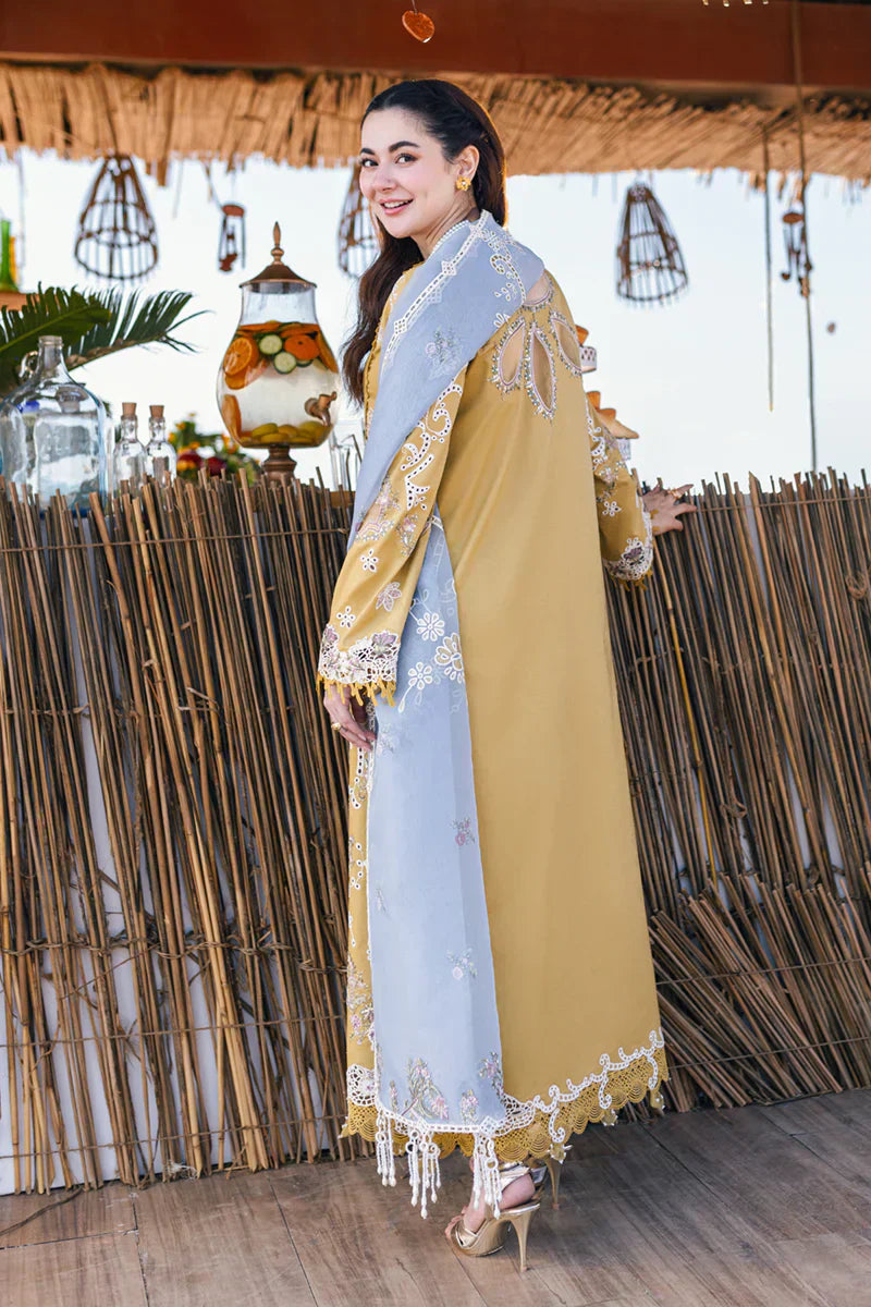 Qalamkar | Sahil Kinare Luxury Lawn | FP-03 SELMA - by - Libasekhas UK - Registered Vendor of : Qalamkar - 100% Original Designer Dresss