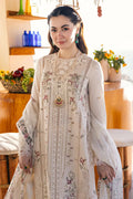 Qalamkar | Sahil Kinare Luxury Lawn | FP-12 MARWA - by - Libasekhas UK - Registered Vendor of : Qalamkar - 100% Original Designer Dresss