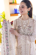Qalamkar | Sahil Kinare Luxury Lawn | FP-12 MARWA - by - Libasekhas UK - Registered Vendor of : Qalamkar - 100% Original Designer Dresss