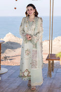 Qalamkar | Sahil Kinare Luxury Lawn | FP-15 RANIA - by - Libasekhas UK - Registered Vendor of : Qalamkar - 100% Original Designer Dresss