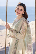 Qalamkar | Sahil Kinare Luxury Lawn | FP-15 RANIA - by - Libasekhas UK - Registered Vendor of : Qalamkar - 100% Original Designer Dresss