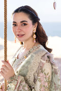 Qalamkar | Sahil Kinare Luxury Lawn | FP-15 RANIA - by - Libasekhas UK - Registered Vendor of : Qalamkar - 100% Original Designer Dresss