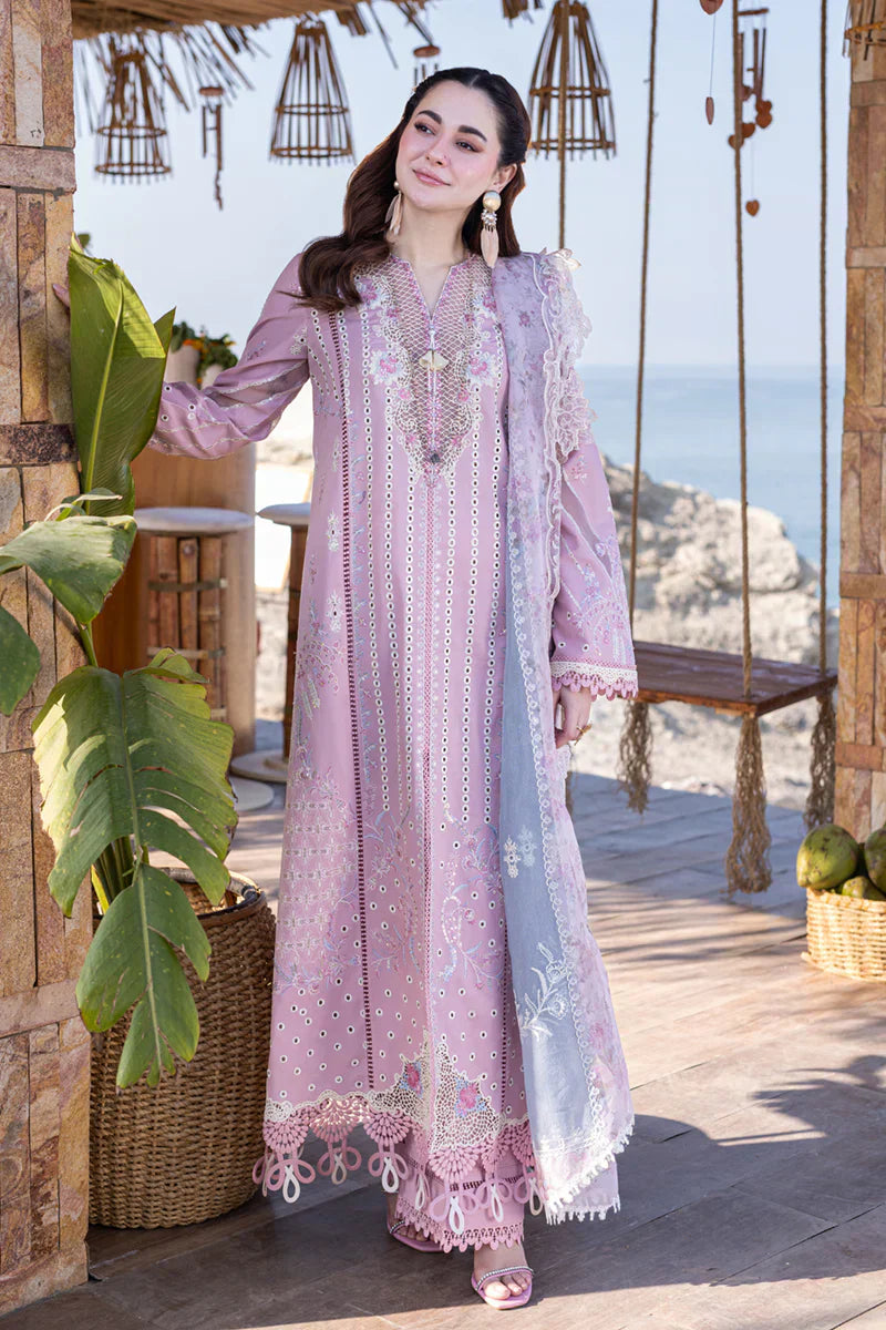 Qalamkar | Sahil Kinare Luxury Lawn | FP-10 LINA - by - Libasekhas UK - Registered Vendor of : Qalamkar - 100% Original Designer Dresss