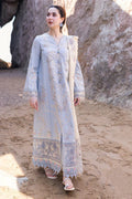 Qalamkar | Sahil Kinare Luxury Lawn | FP-04 FIRUZE - by - Libasekhas UK - Registered Vendor of : Qalamkar - 100% Original Designer Dresss