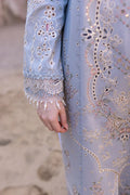 Qalamkar | Sahil Kinare Luxury Lawn | FP-04 FIRUZE - by - Libasekhas UK - Registered Vendor of : Qalamkar - 100% Original Designer Dresss