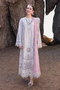 Qalamkar | Sahil Kinare Luxury Lawn | FP-13 MELEK - by - Libasekhas UK - Registered Vendor of : Qalamkar - 100% Original Designer Dresss
