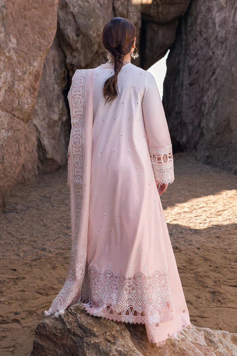 Qalamkar | Sahil Kinare Luxury Lawn | FP-05 AALIYAH - by - Libasekhas UK - Registered Vendor of : Qalamkar - 100% Original Designer Dresss