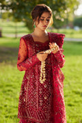 Qalamkar | Shadmani Luxury Formals |  Nurah SH-07 - by - Libasekhas UK - Registered Vendor of : Qalamkar - 100% Original Designer Dresss