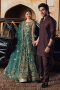 Qalamkar | Shadmani Luxury Formals |  Hala SH-06 - by - Libasekhas UK - Registered Vendor of : Qalamkar - 100% Original Designer Dresss