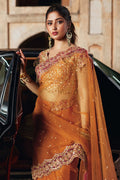 Qalamkar | Shadmani Luxury Formals |  Raniya SH-02 - by - Libasekhas UK - Registered Vendor of : Qalamkar - 100% Original Designer Dresss