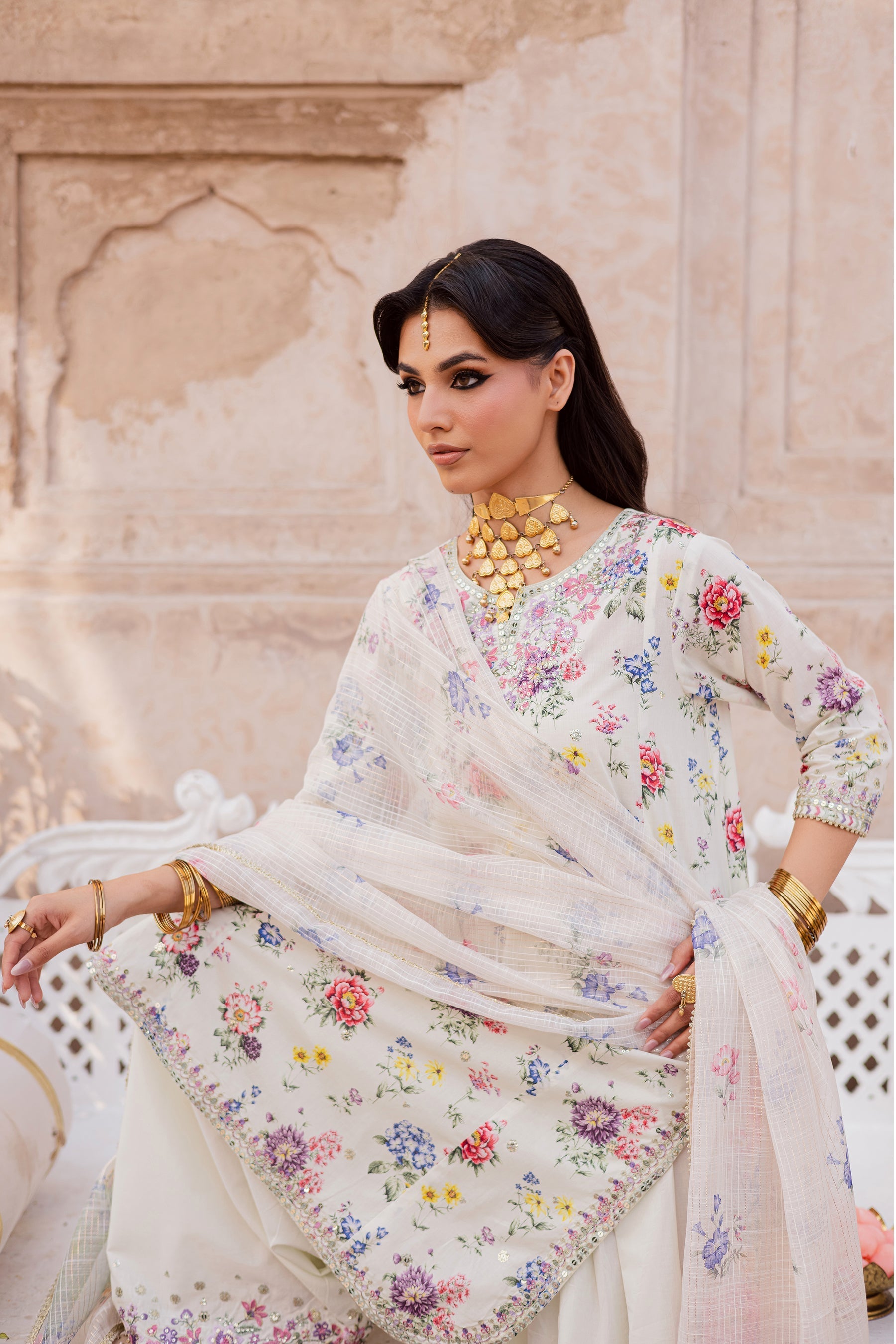 Batik | Festive Eid 26 | Qissa - by Libasekhas UK - Registered Vendor of : Batik - 100% Original Designer Dress