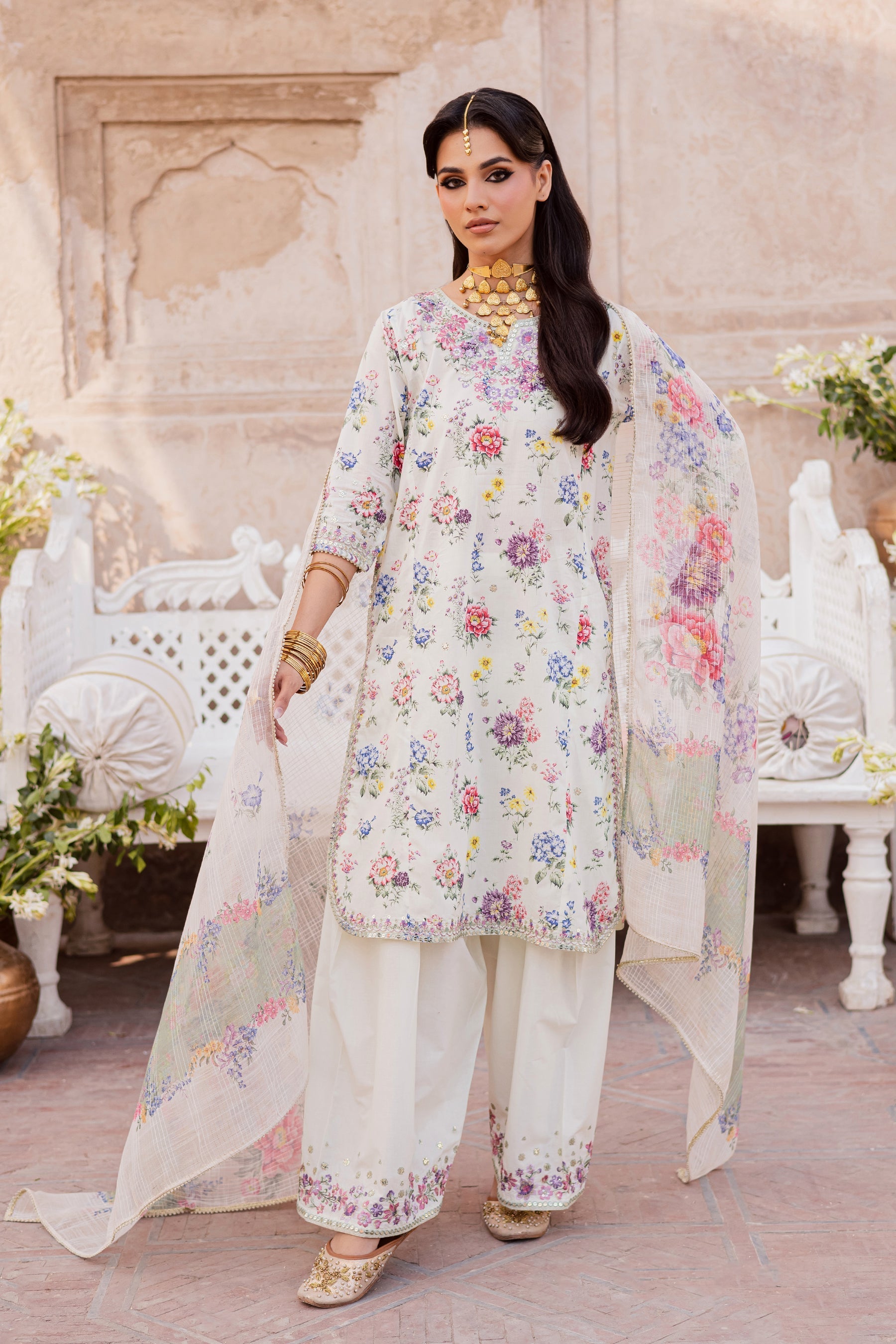 Batik | Festive Eid 26 | Qissa - by Libasekhas UK - Registered Vendor of : Batik - 100% Original Designer Dress