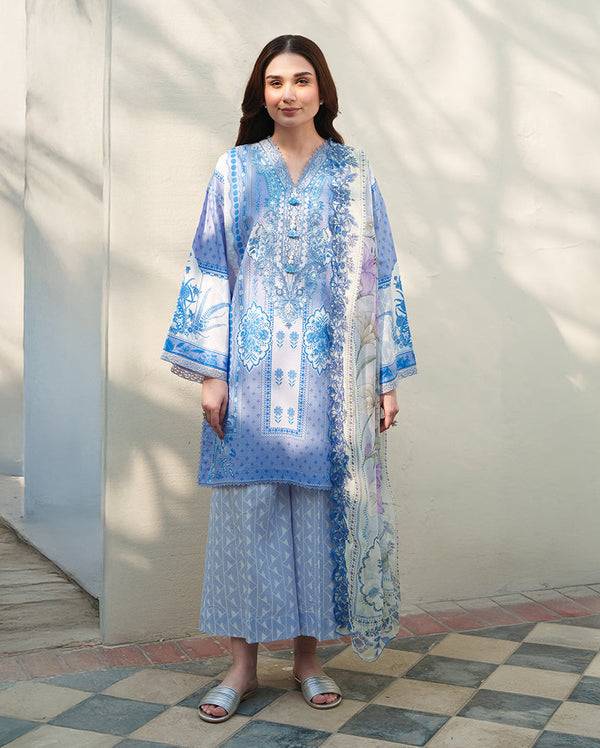 Roheenaz | Whispered Florals | Quiet Meadow - by Libasekhas UK - Registered Vendor of : Roheenaz - 100% Original Designer Dress