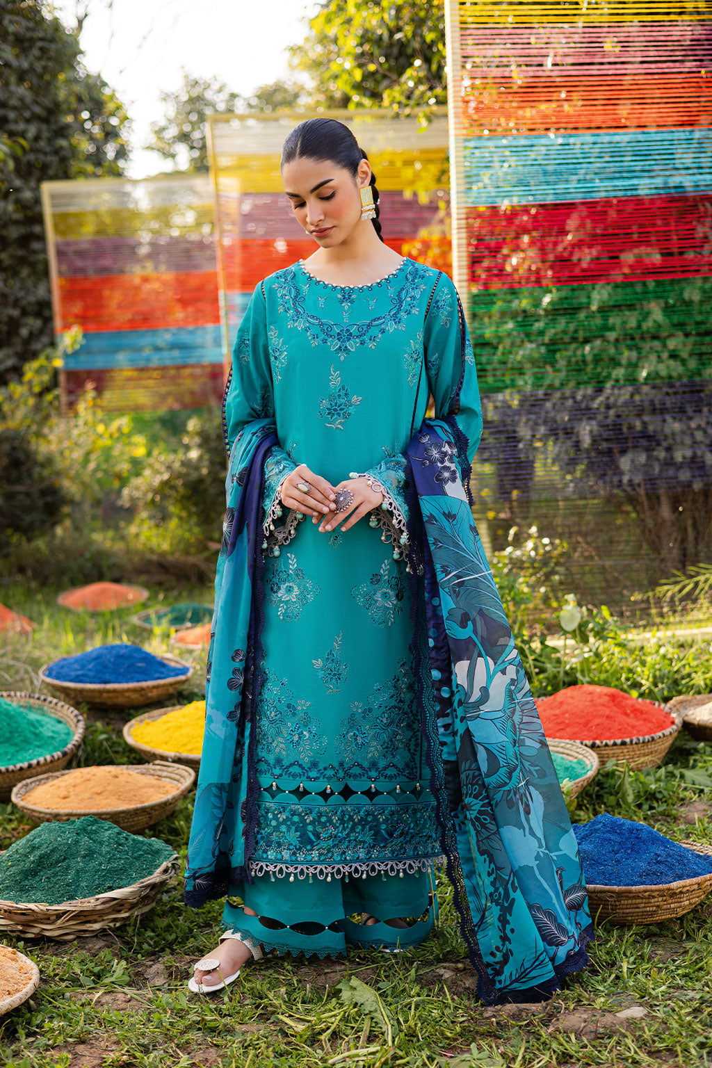 Ramsha | Riwayat Lawn Collection | Y-1201 - by - Libasekhas UK - Registered Vendor of : Ramsha - 100% Original Designer Dresss